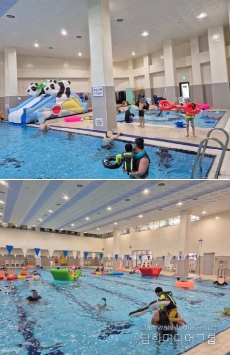 시민의 여가와 웃음이 함께하는 주말! 파주시, 다목적체육관 ‘가족 물놀이장’ 운영