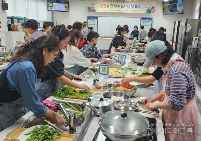 계룡시, 보약이 되는 ‘약선요리’ 과정