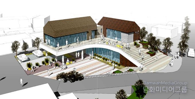 진북면 상생활력센터 조감도