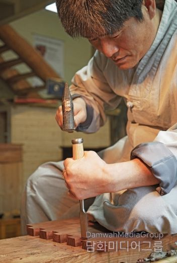 전라남도 무형유산에 지정된 설이환 소목장