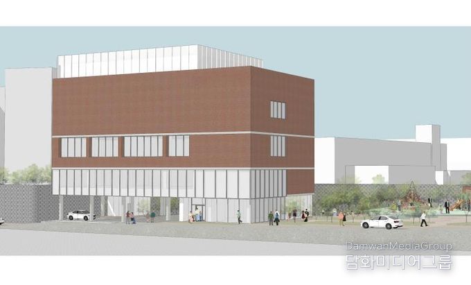 대방초 옆 학교복합시설 건축기획도