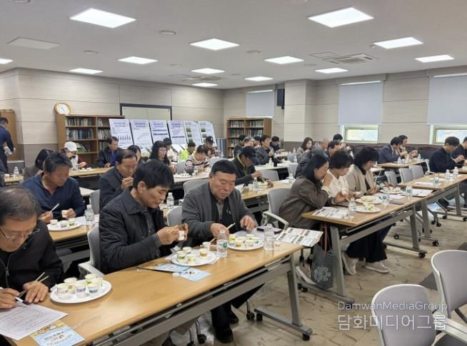 시흥시, 기후변화 대응 쌀 재배품종 전환 식미평가회 추진