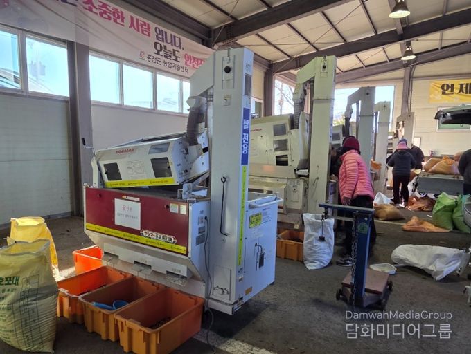 홍천군 농업기계임대사업소, 콩·팥 선별장 본격 가동