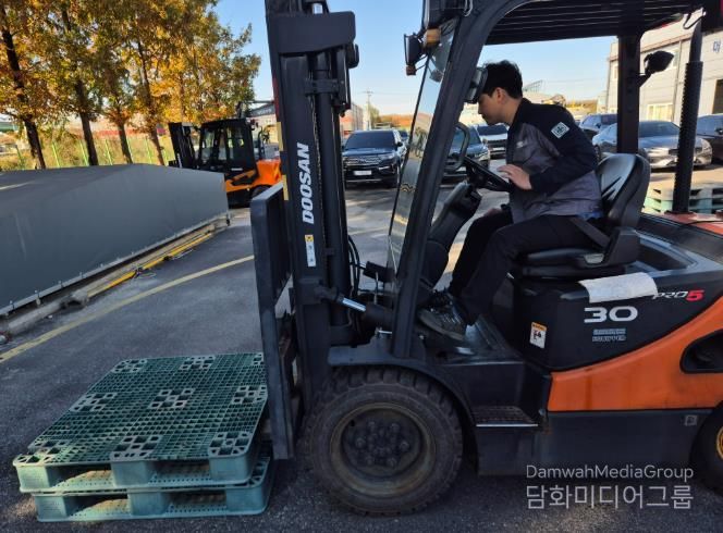 완주군, 지게차 면허 교육으로 안전 강화