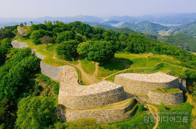 대전시 계족산성 성곽 보수공사