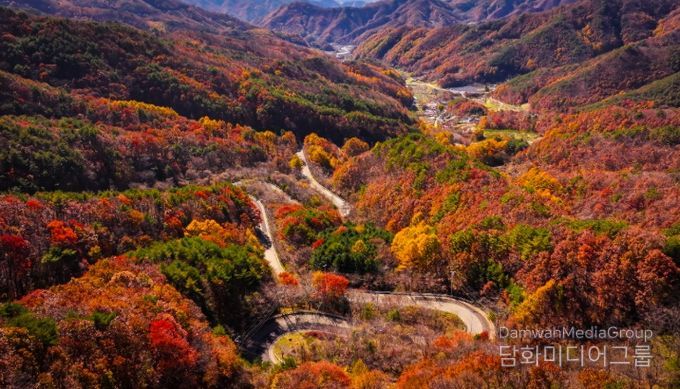 영동의 대표 관광명소 ‘도마령’