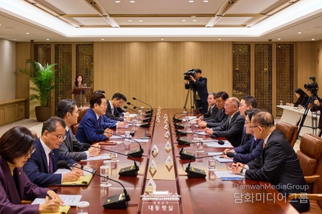 한미 관세협상 후속 민관 합동회의(대통령실)