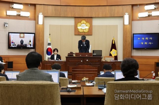 봉화군의회, 제276회 정례회 개회