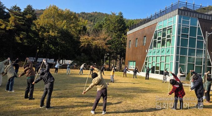 장기요양기관 종사자 대상 산림치유 힐링 워크숍