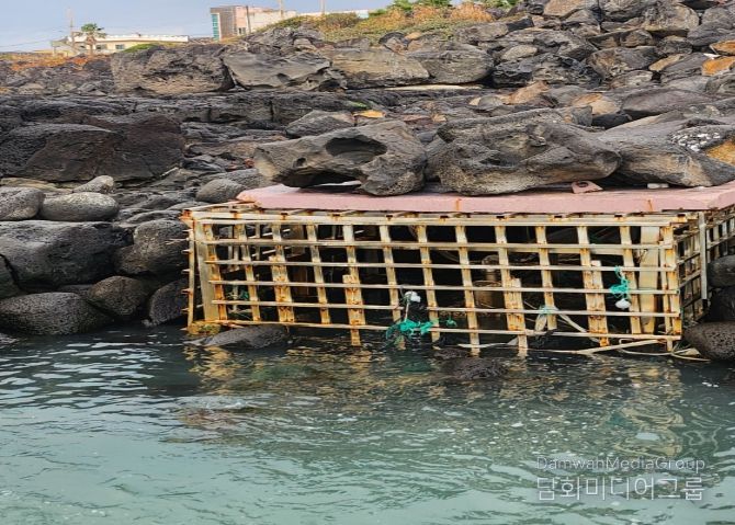 소수력발전 시설 전경(대정읍 영락리 일원)