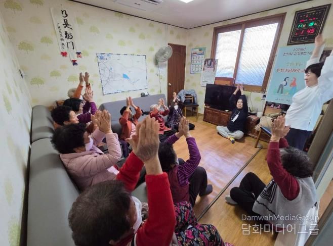 합천군보건소, 한방 취약지역 기력 충전 선물