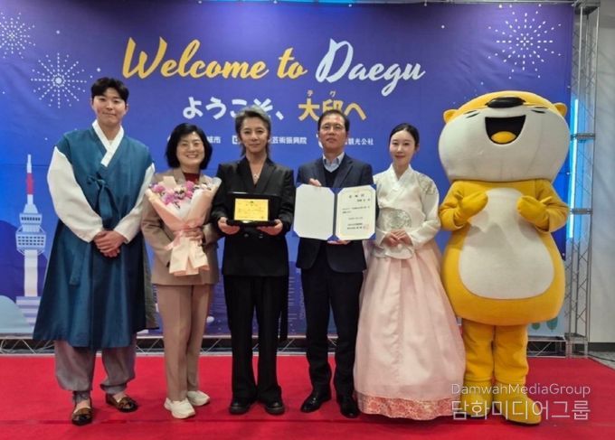 일본 인기 연예인 마츠오카 미츠루, ‘대구 팬미팅 투어’