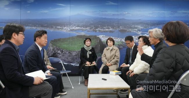 제주도민연대(대표 이향) 등 단체와 면담