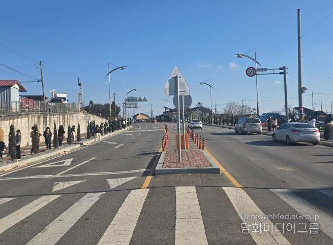 김제시 어두운 거리 경관조명 설치로 희망의 메시지 전달