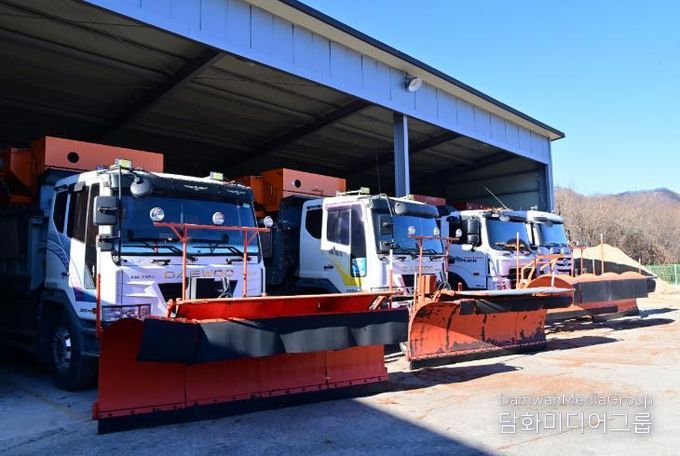 청송군, 겨울철 도로 제설 종합대책 추진