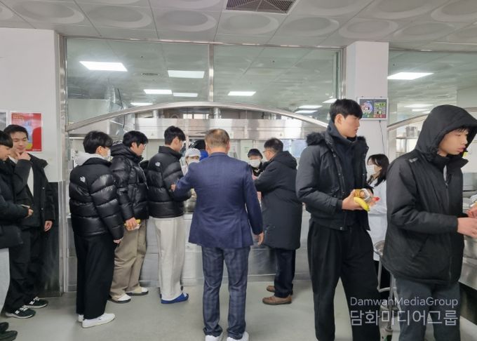 교육공무직원 파업에 따른 학교급식 현장 점검