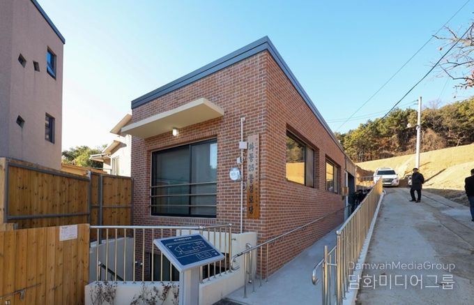 대전 대덕구 와동91번지에 신축 개소한 와동25통경로당 전경