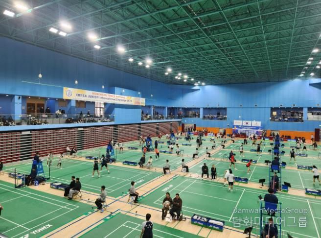 - 2025 원천 요넥스 밀양 코리아주니어 국제챌린지배드민턴선수권대회 경기 장면