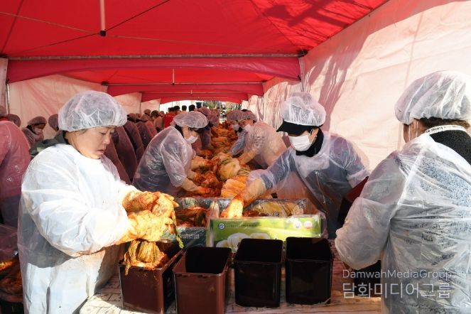 ‘2025년 이웃돕기 김장 나누기 행사’