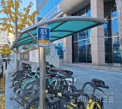 자전거 주차대 65개소에 사물주소판 설치