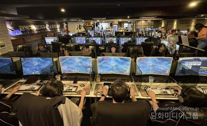 관악구 전국 최초 청년 1인가구 대상 e스포츠대회 'LOL림픽' 진행 모습