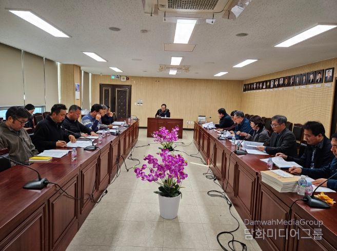 부서별 주요 민원 처리상황 점검회의