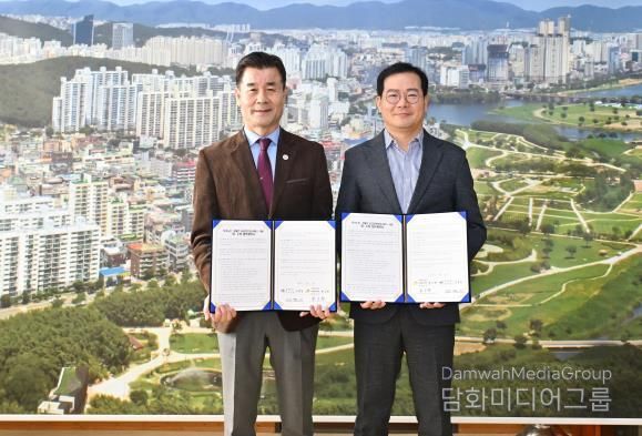 중구-다사랑복지재단, 독거노인·장애인 응급안전안심서비스 운영 위수탁 계약 체결