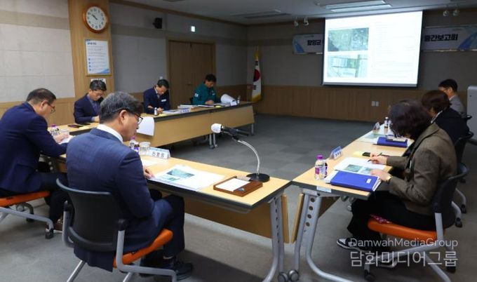 함양군 먹거리통합지원센터 건립 실시설계 용역 중간보고회 개최