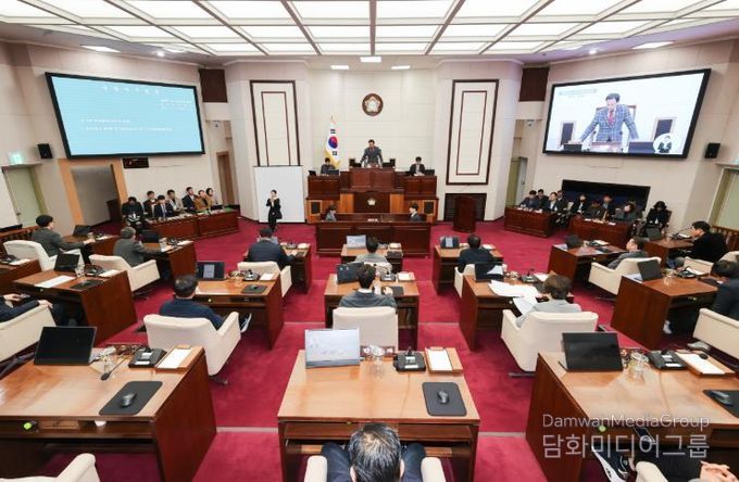 제292회 제2차 정례회 폐회(본회의장 전경)