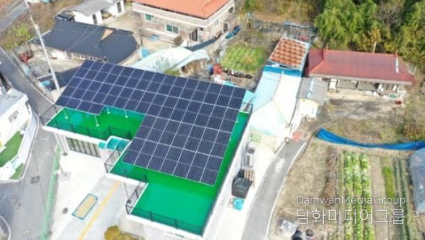 부리면 양곡리 주민수익 창출형 마을 태양광발전소