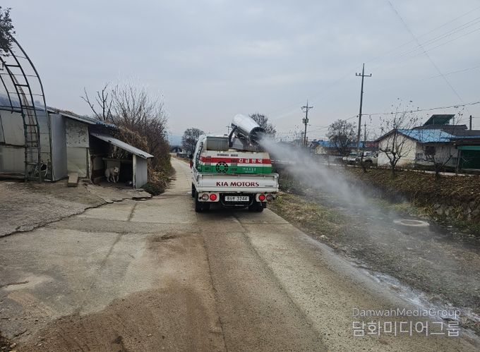 인접 지역 AI 확진에 차단방역 총력