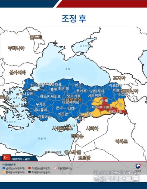 튀르키예 조정 후