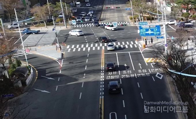 교통사고 잦은 곳 개선 사업 완료