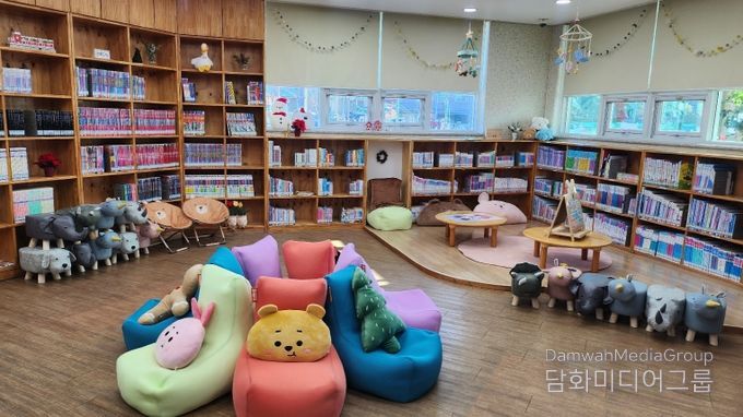 월대산작은도서관에 놀러오세요