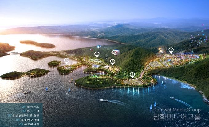 로봇랜드 조성사업 조감도(2016년도 조성실행계획상)