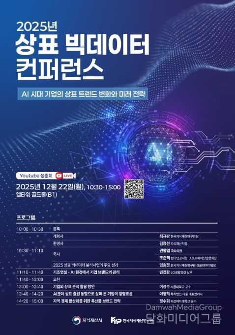 2025년 상표 빅데이터 학술회의 포스터