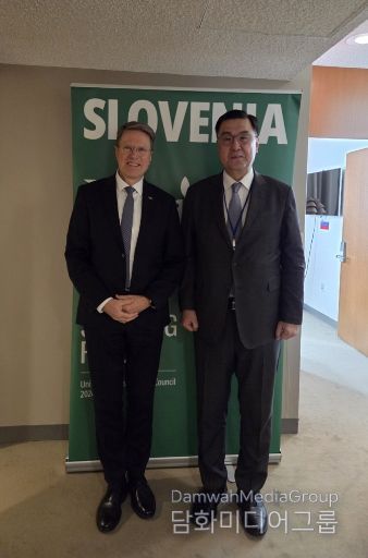 Samuel Žbogar 안보리 의장(주유엔슬로베니아 대사) 면담