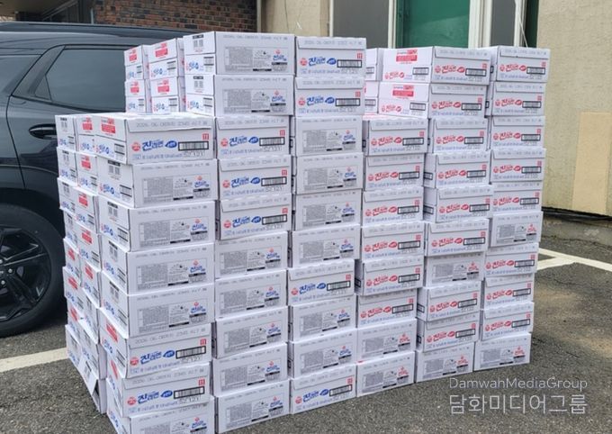 미추홀구, 영진세무회계컨설팅으로부터 라면 168상자 기부받아