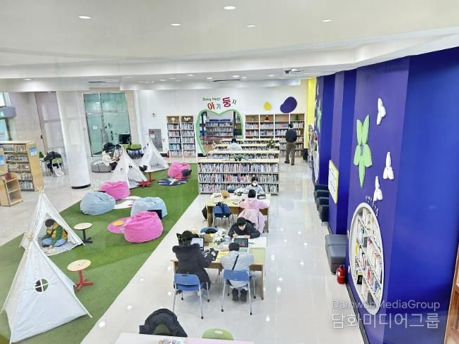 수원시 태장마루도서관 새단장 모습