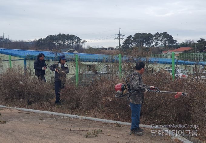 계진리 공영주차장 정비 모습