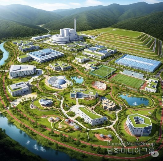 포항에코빌리지 조감도 이미지