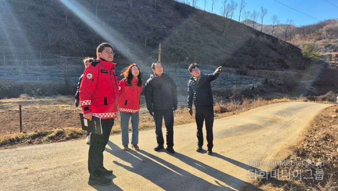 산불피해지 위험목 제거사업 특별안전점검 추진