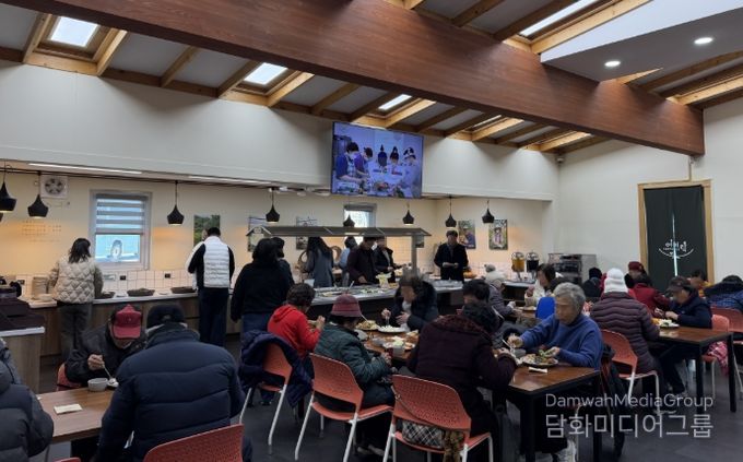 주암댐노인복지관 어르신 대상 ‘농가밥상 여미락’ 식사 나눔