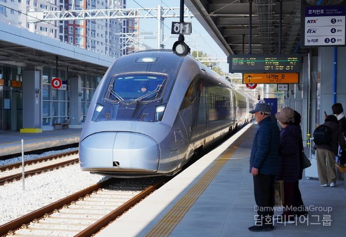 동해선 KTX 울진역 첫 운행
