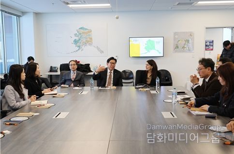 돈 영 알래스카 항만(구 앵커리지 항만) 시찰