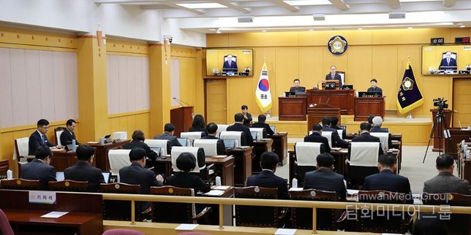 서산시의회, 제311회 임시회 마무리