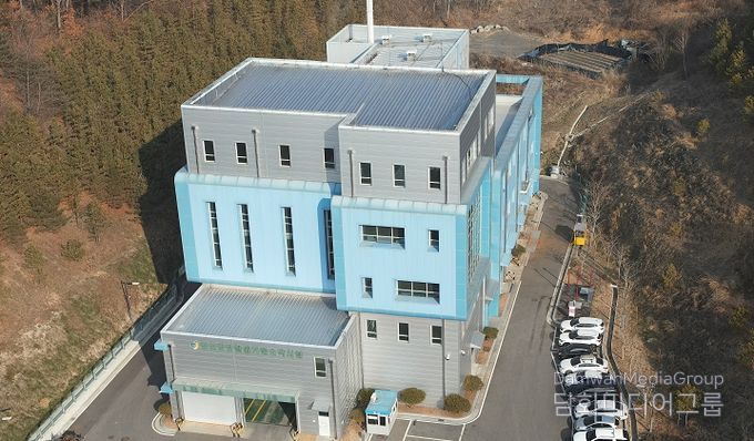 금산군 생활폐기물 소각시설 전경