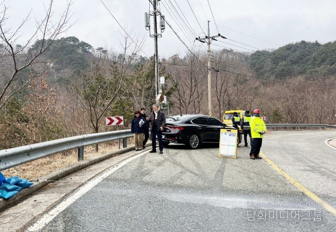 함양군 양상호 부군수, 동절기 설해 대비 현장점검