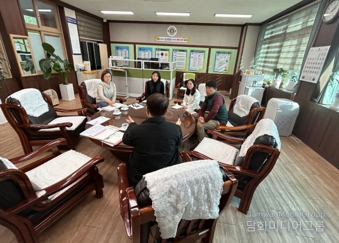 금산군-제원중 학교숲 조성 협의