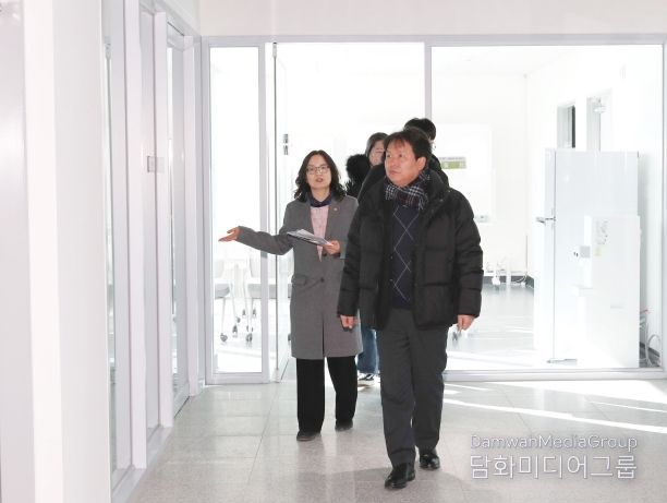 신병대 청주부시장, 준공 앞둔 무형유산전수교육관 현장점검